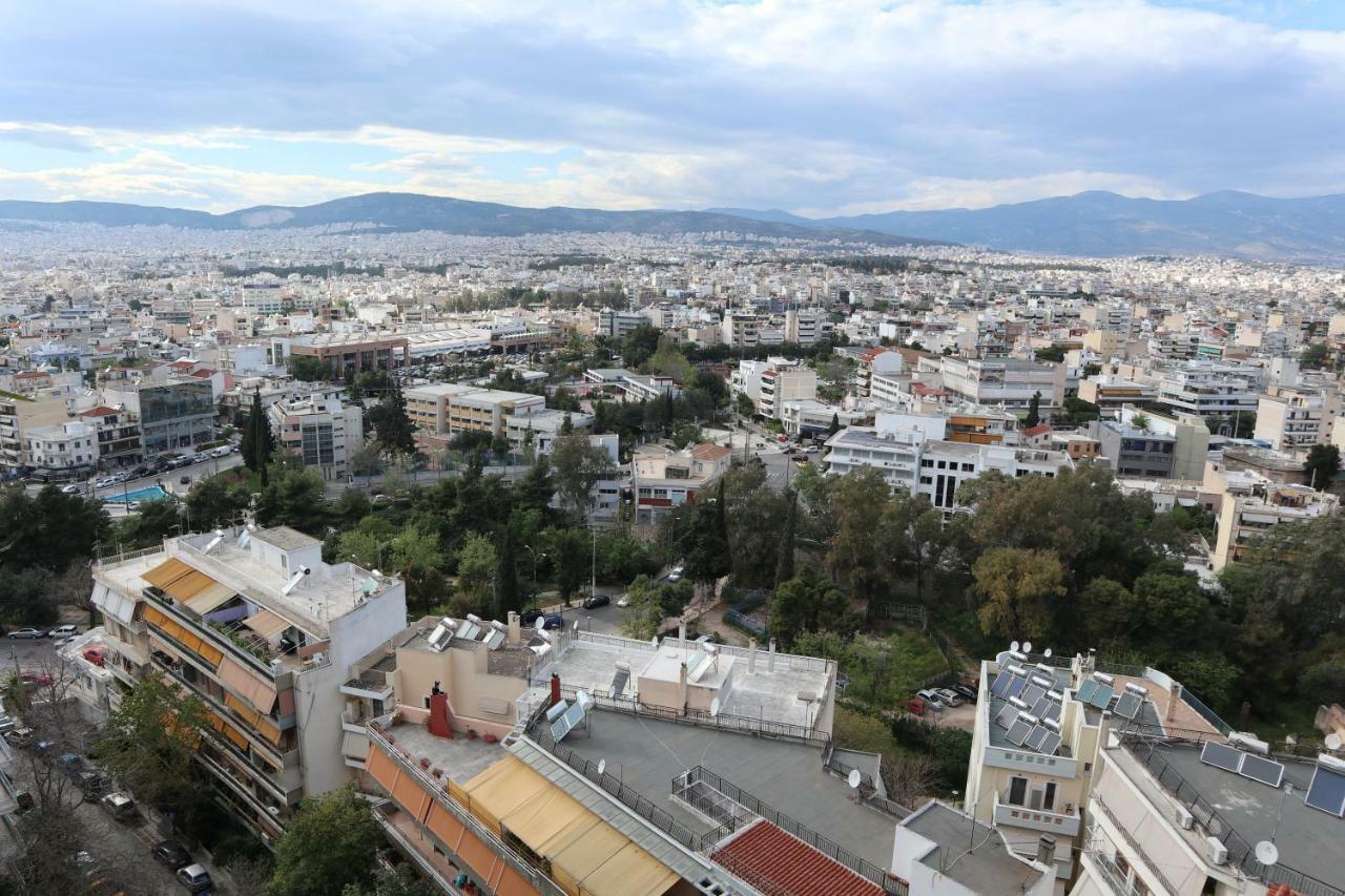 Great City View At A Safe Neighborhood Near Metro Athènes Extérieur photo